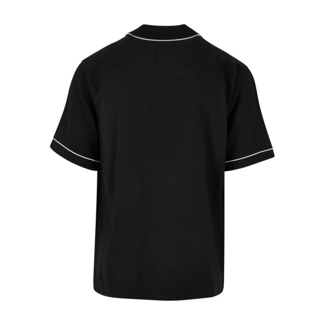 Urban Classics Heren bowling shirt UTTN1670_black large