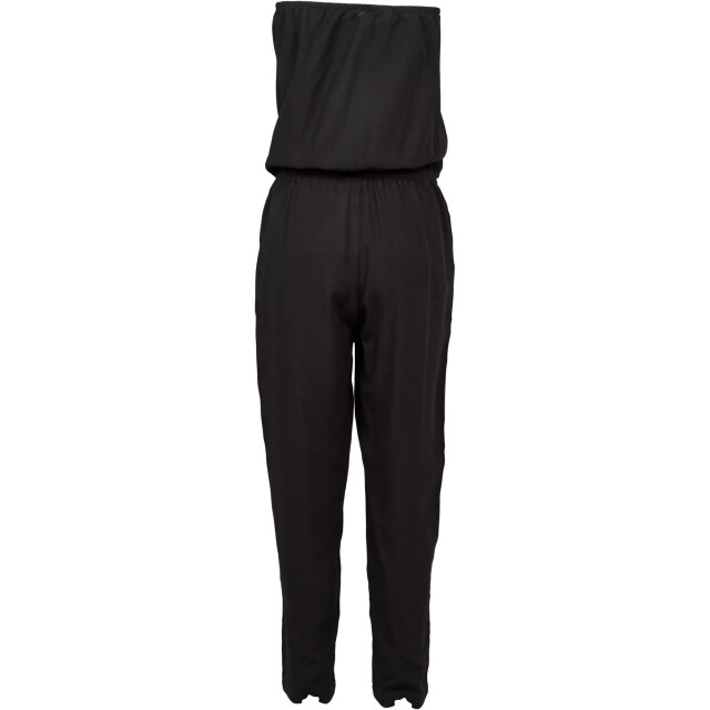 Urban Classics Dames tropical viscose bandeau jumpsuit UTTN123_black large