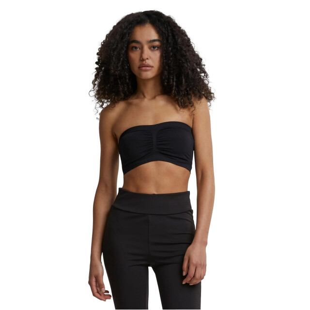 Urban Classics Dames gewatteerde bandeau top UTTN163_black large