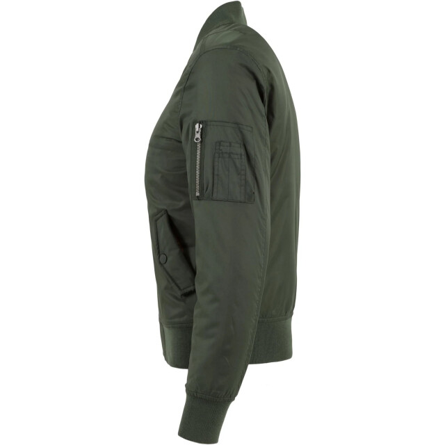 Urban Classics Dames basic bomberjack UTTN164_olive large