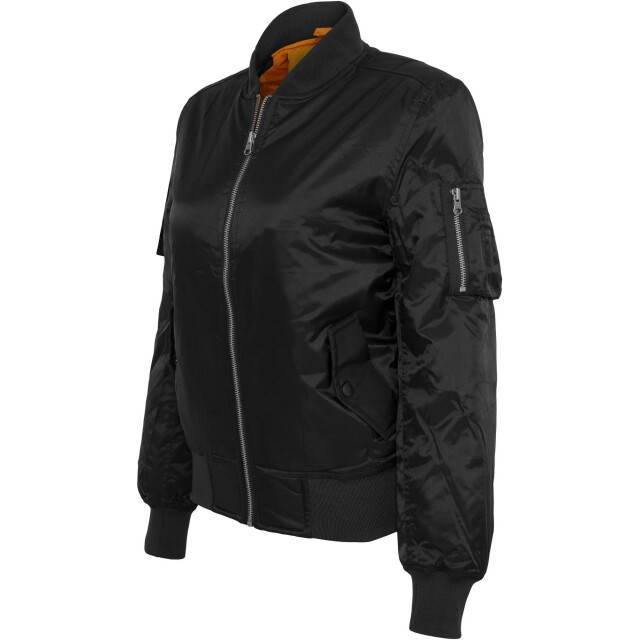 Urban Classics Dames basic bomberjack UTTN164_black large