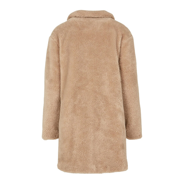 Urban Classics Dames sherpa oversized jas UTTN186_sand large