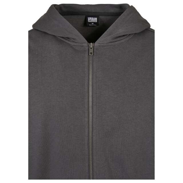 Urban Classics Heren-jas met capuchon en rits uit de jaren 90 UTTN1620_darkshadow large