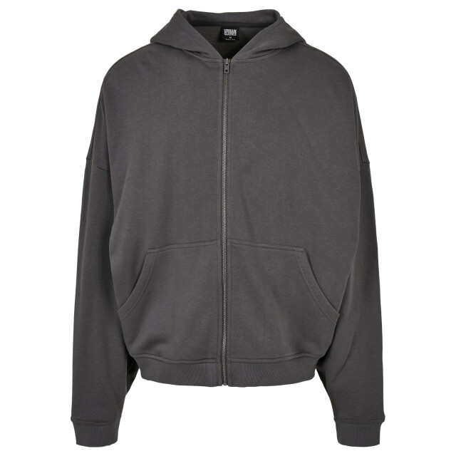 Urban Classics Heren-jas met capuchon en rits uit de jaren 90 UTTN1620_darkshadow large