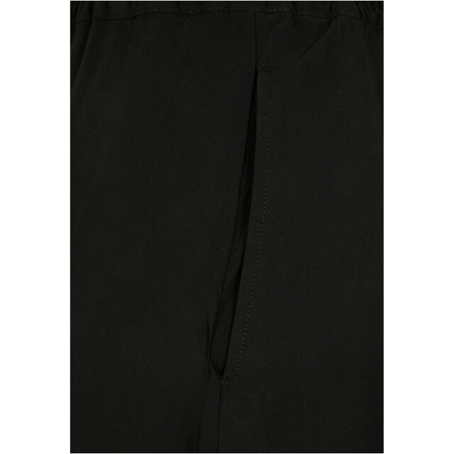 Urban Classics Dames effen viscose midi rok UTTN207_black large
