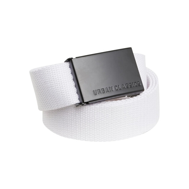 Urban Classics Canvas heren riem UTTN174_whiteblack large