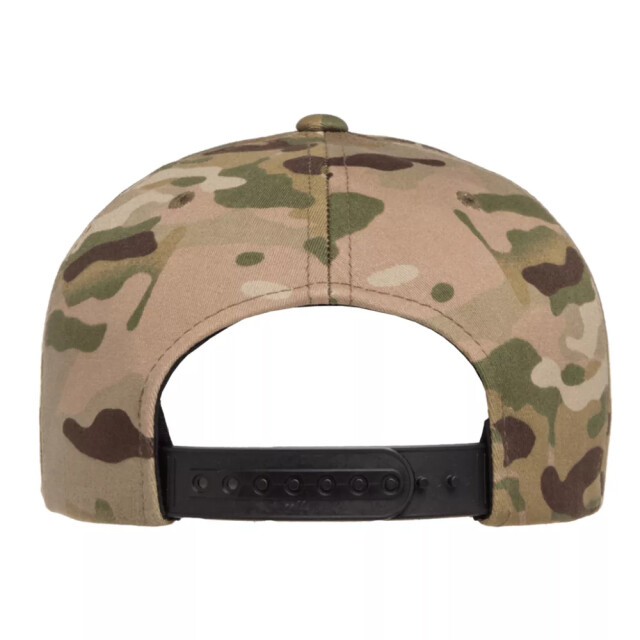 Flexfit Klassieke camo snapback cap UTTN1624_khakigreen large