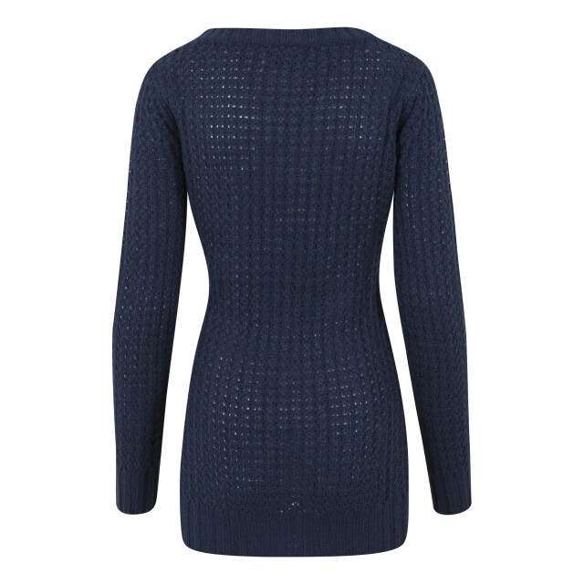 Urban Classics Dames wijde hals lange jumpsuit UTTN178_navy large