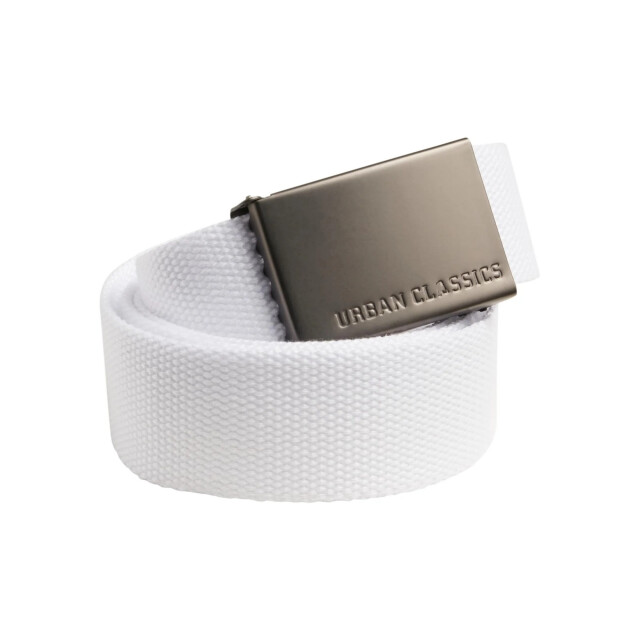 Urban Classics Canvas heren riem UTTN174_white large