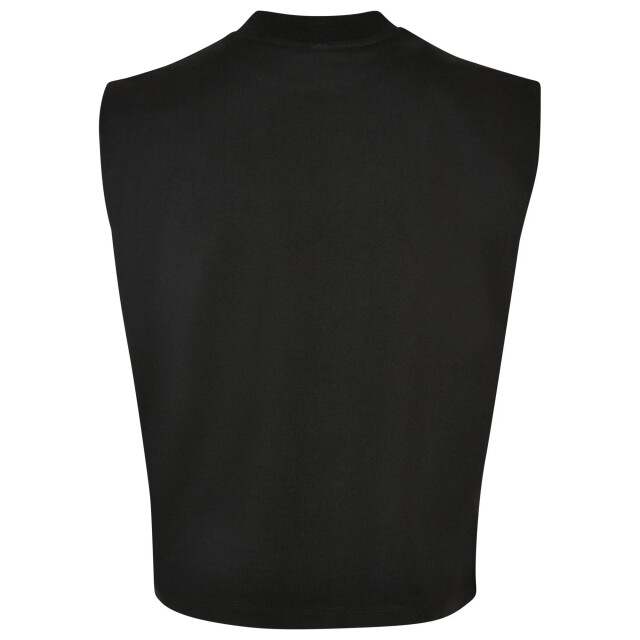 Urban Classics Dames organic geplooide top UTTN1600_black large