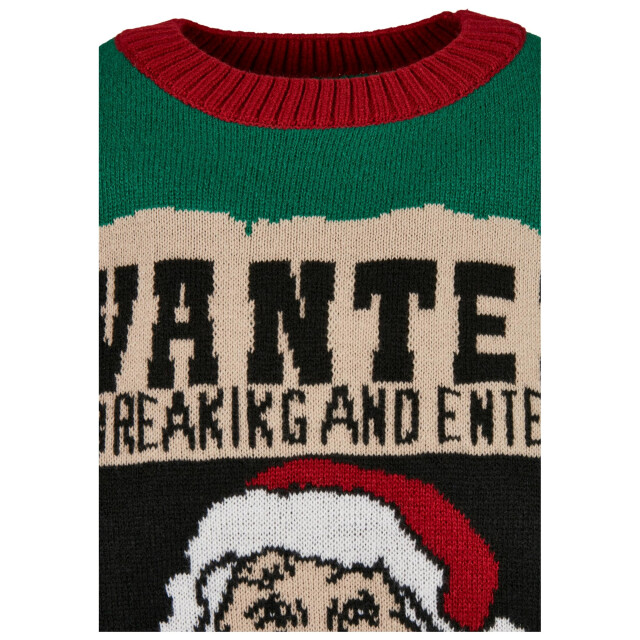 Urban Classics Heren gezocht poster kersttrui UTTN1604_green large