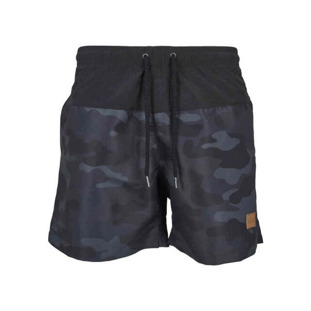 Urban Classics Heren blok zwemshorts UTTN159_blackdarkcamo large