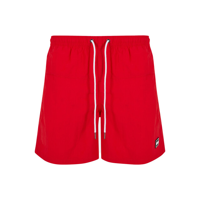 Urban Classics Heren blok zwemshorts UTTN159_cityred large