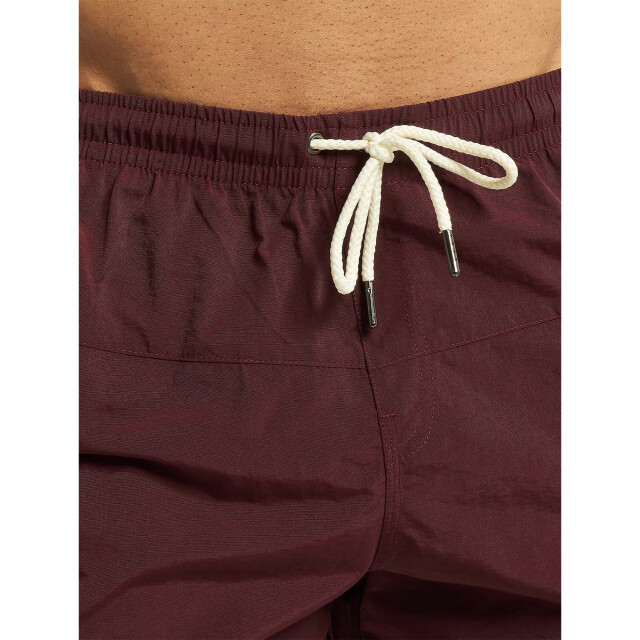 Urban Classics Heren blok zwemshorts UTTN159_cherry large