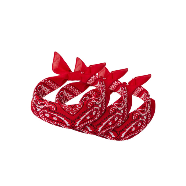 Urban Classics Paisley bandana (set van 3) UTTN1603_red large