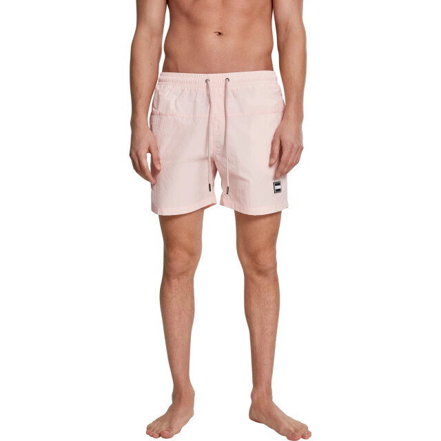 Urban Classics Heren blok zwemshorts UTTN159_pink large