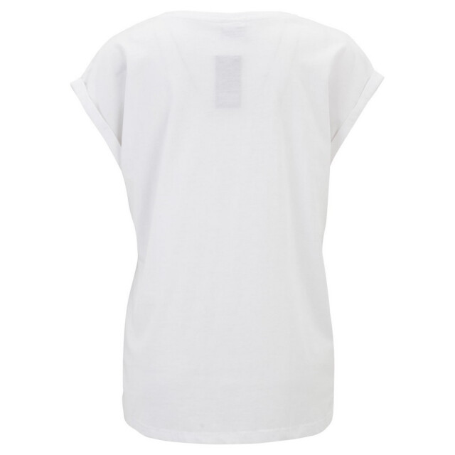 Urban Classics Dames pre-pack verlengd schouder t-shirt (set van 2) UTTN1382_white large