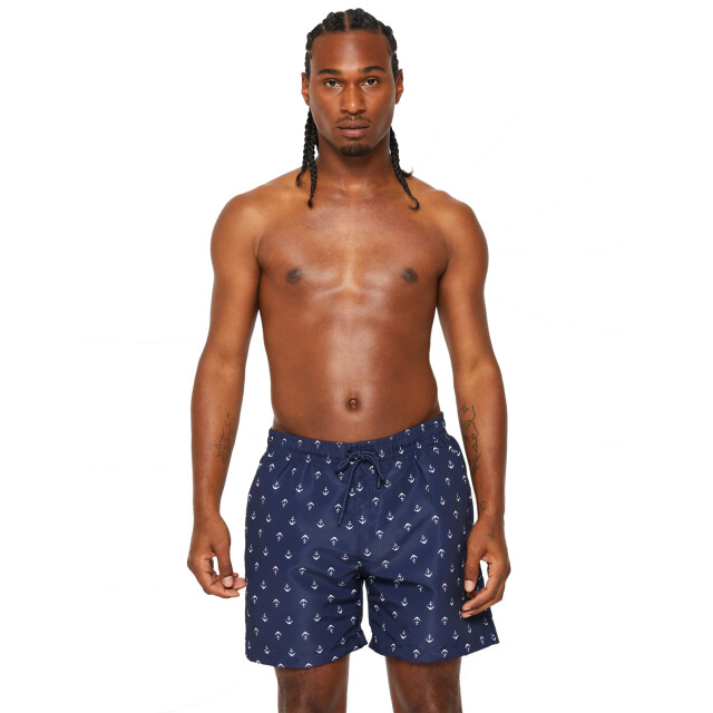 Urban Classics Heren anker zwemshort UTTN1401_navy large