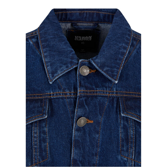Urban Classics Dames 90s denim oversized jas UTTN1441_midindigowashed large
