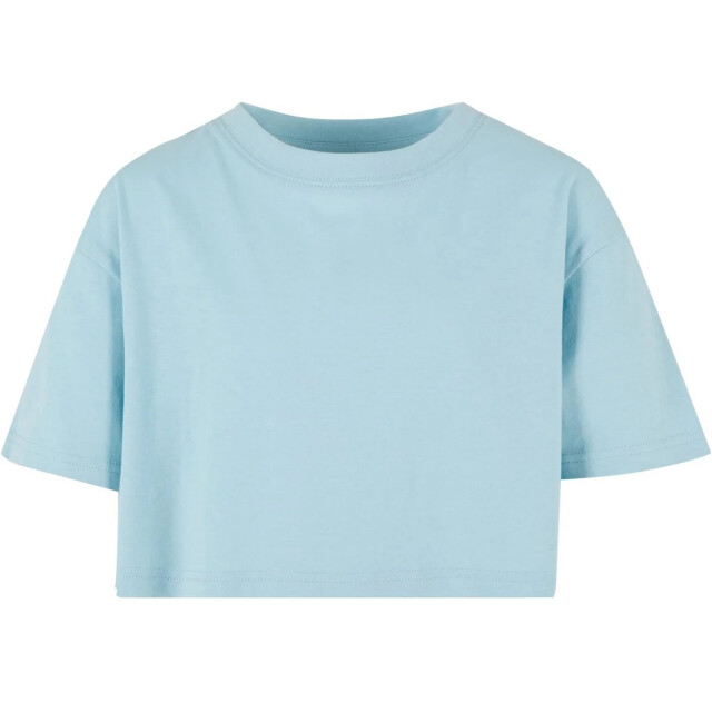 Urban Classics Meisjes kimono kort t-shirt UTTN1445_oceanblue large