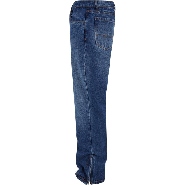 Urban Classics Rechte jeans met rits voor heren UTTN1587_newmidbluewashed large