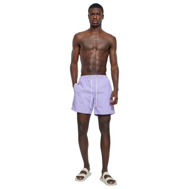 Urban Classics Heren blok zwemshorts UTTN159_lavender large