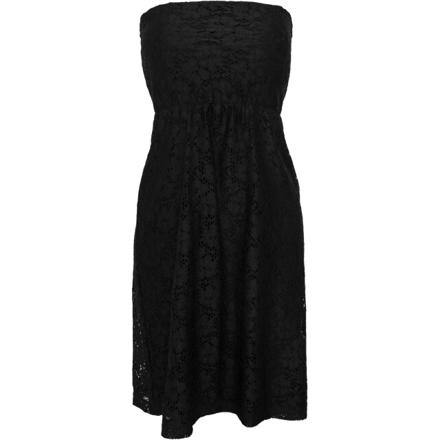 Urban Classics Dames kanten jurk UTTN157_black large
