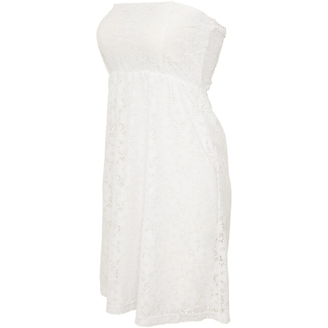 Urban Classics Dames kanten jurk UTTN157_white large