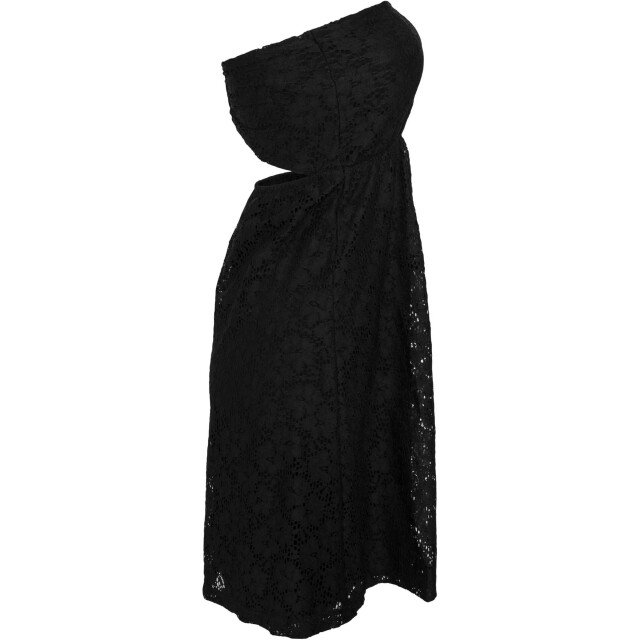 Urban Classics Dames kanten jurk UTTN157_black large