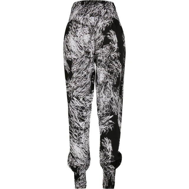 Urban Classics Dames sarong broek UTTN1583_blackwhite large