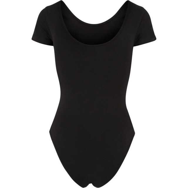 Urban Classics Dames stretch jersey organic bodysuit (set van 2) UTTN1593_black large