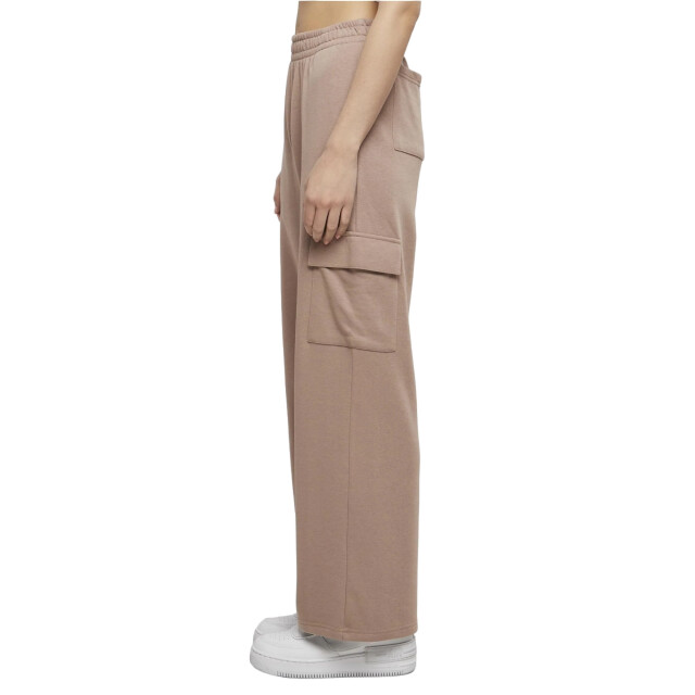 Urban Classics Dames lichtgewicht baggy sweatbroek UTTN1335_duskrose large