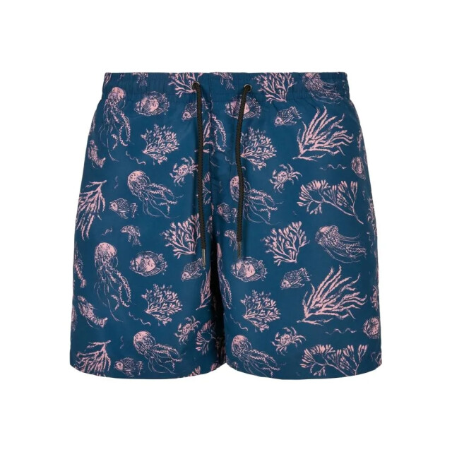 Urban Classics Heren nautische zwemshorts UTTN1336_bluepink large