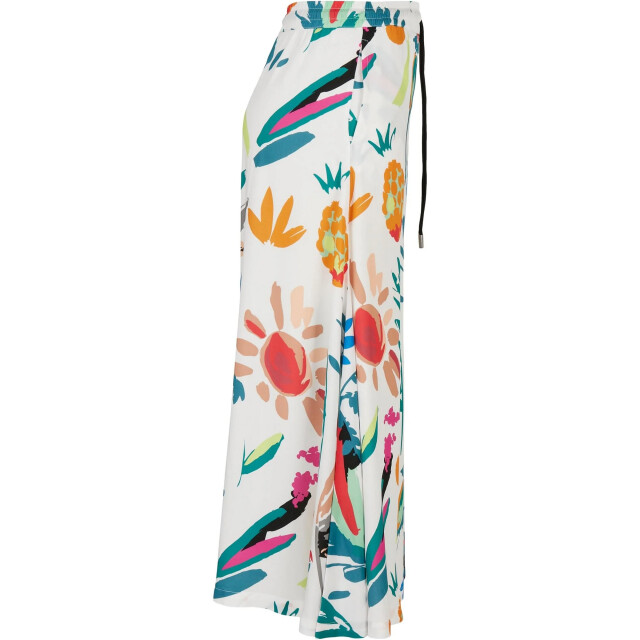Urban Classics Dames fruit midi rok UTTN1641_whitesand large