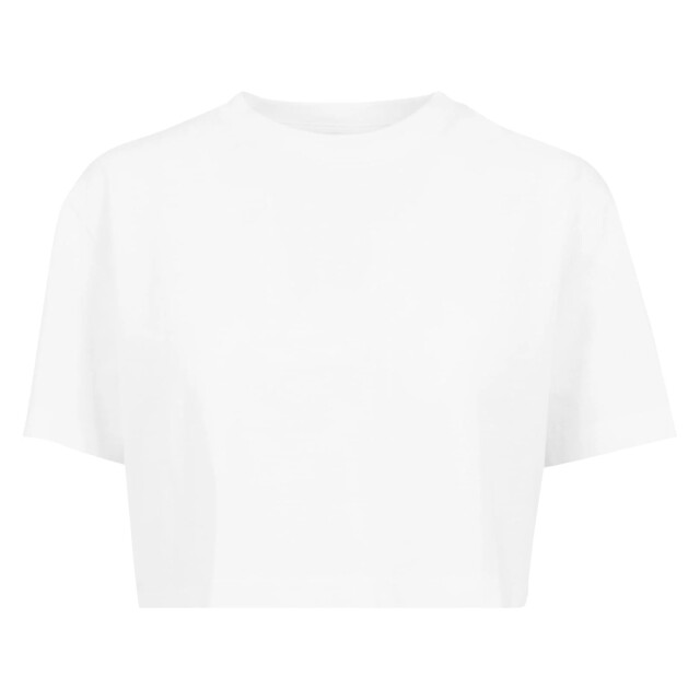 Urban Classics Dames kort oversized gewaad t-shirt UTTN1578_white large