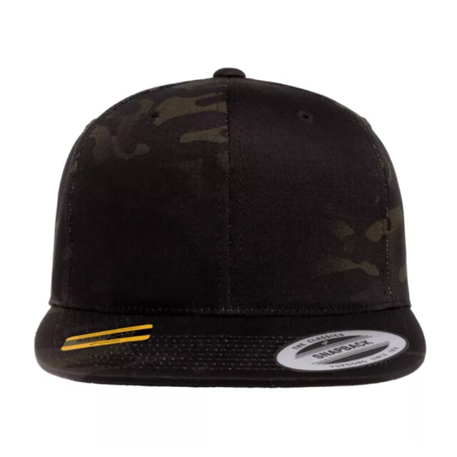 Flexfit Klassieke camo snapback cap UTTN1624_black large