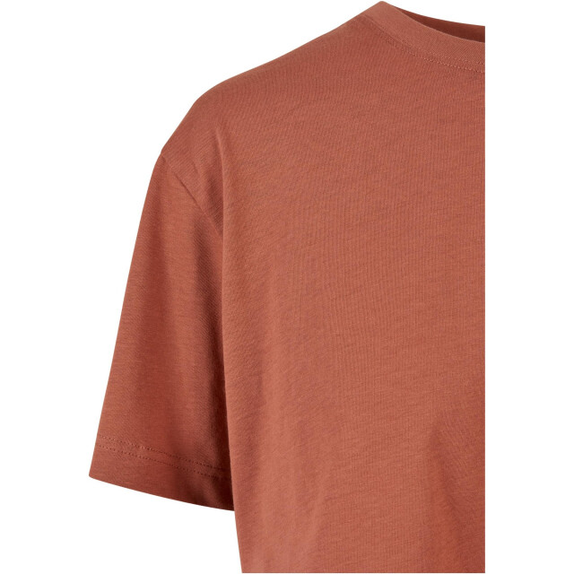Urban Classics Dames kort oversized gewaad t-shirt UTTN1578_terracotta large
