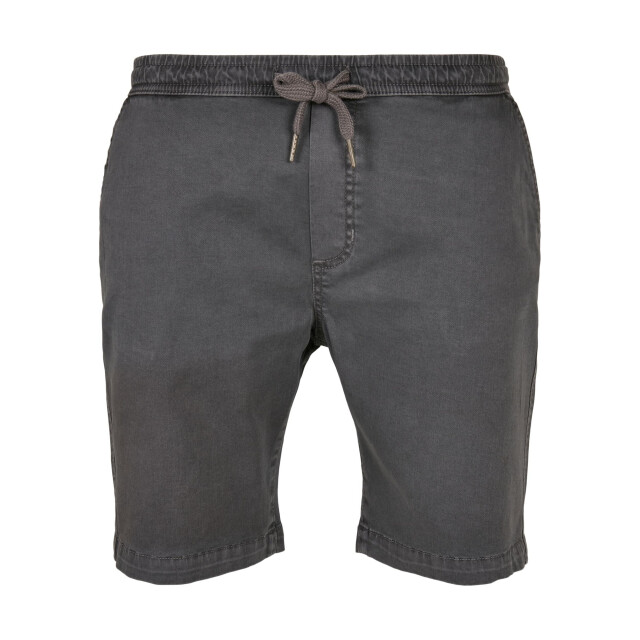 Urban Classics Heren twill stretch sweat shorts UTTN156_darkshadow large