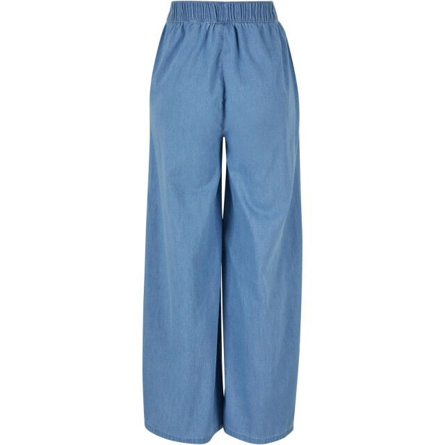 Urban Classics Dames denim broek wijde pijpen UTTN1570_skybluewashed large