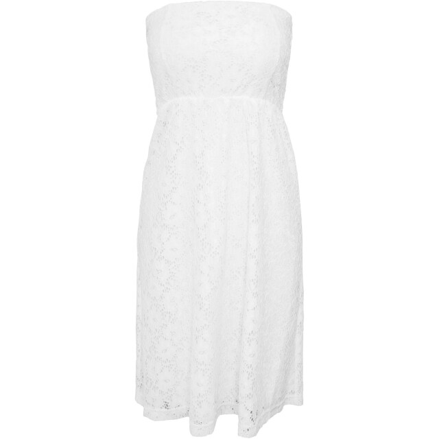 Urban Classics Dames kanten jurk UTTN157_white large