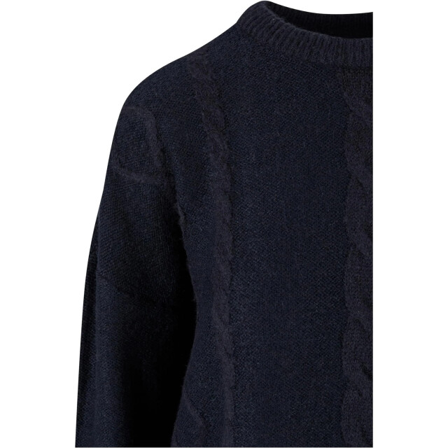 Urban Classics Dames kabelbrei-jumper UTTN1568_black large