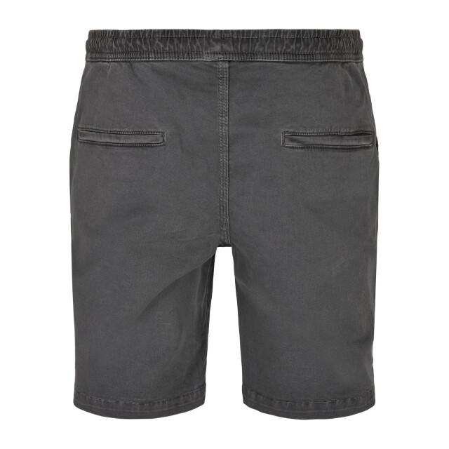 Urban Classics Heren twill stretch sweat shorts UTTN156_darkshadow large