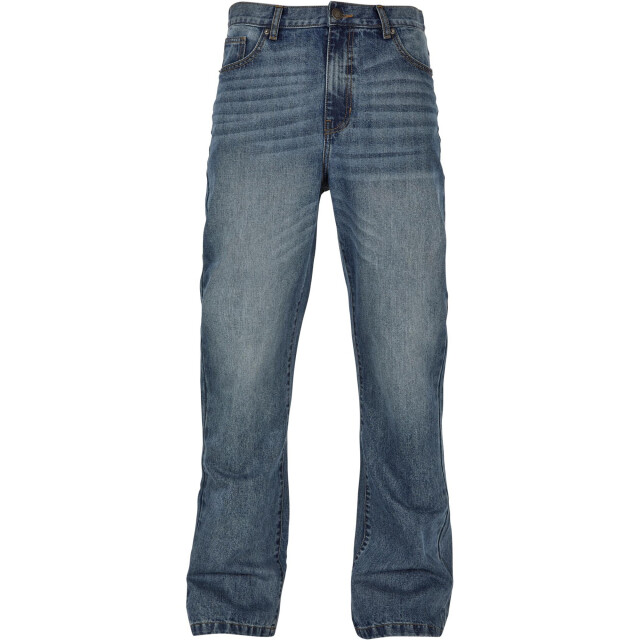 Urban Classics Heren faded flared jeans UTTN1572_sanddestroyedwashed large Urban Classics Heren faded flared jeans UTTN1572_sanddestroyedwashed large