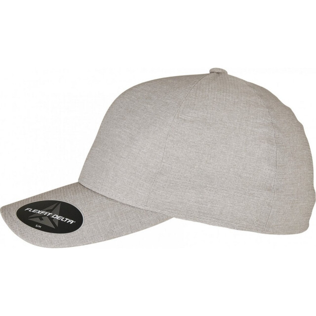 Flexfit Delta koolstof baseballpet UTTN1567_silvermelange large