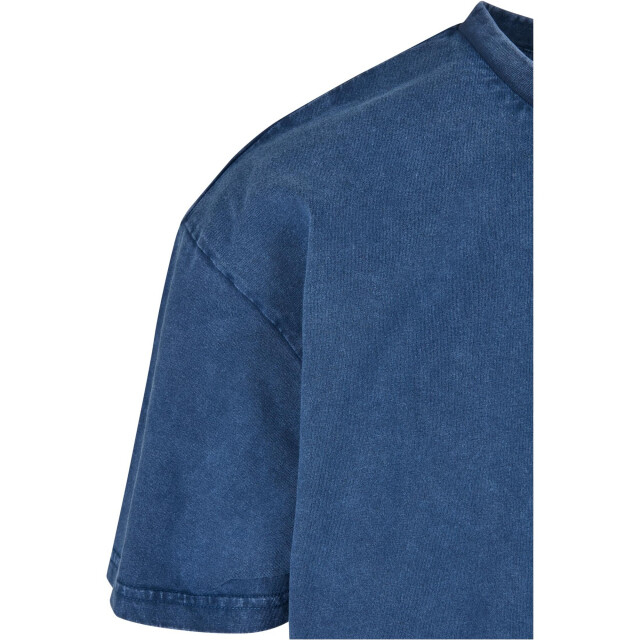 Urban Classics Heren geborduurd oversized t-shirt UTTN1558_spaceblue large