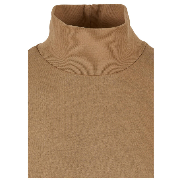 Urban Classics Heren crew sweatshirt met hoge hals UTTN1560_warmsand large