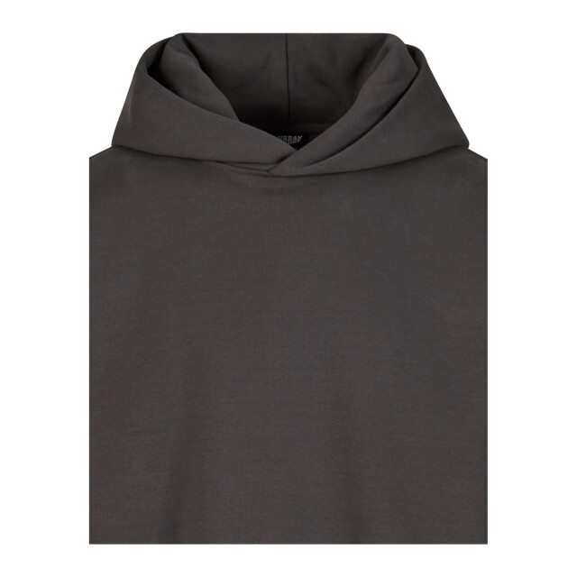 Urban Classics Heren hoge lage zoom oversized hoodie UTTN1563_darkshadow large