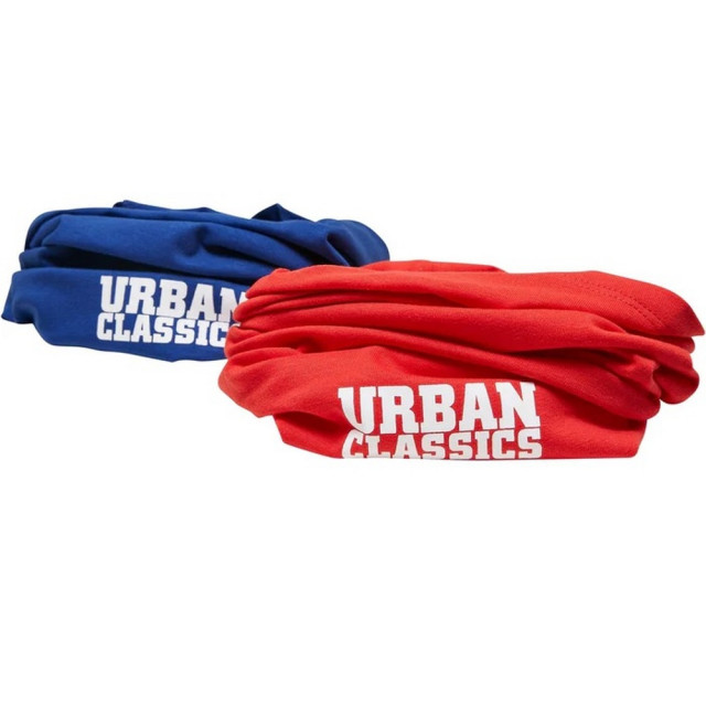 Urban Classics Nekbuis met logo voor kinderen (set van 2) UTTN1671_bluered large