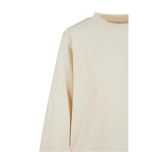 Urban Classics Meisjes terrycloth crew hals oversized sweatshirt UTTN1313_whitesand large