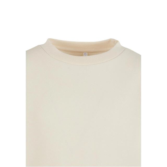 Urban Classics Meisjes terrycloth crew hals oversized sweatshirt UTTN1313_whitesand large